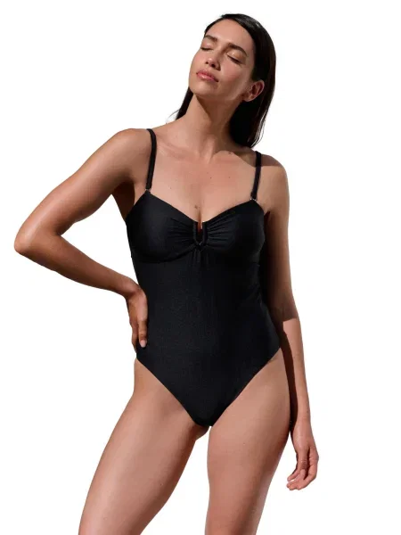 Mint Velvet Costum de baie întreg negru