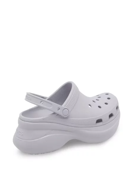 Saboți Crocs cu platformă gri
