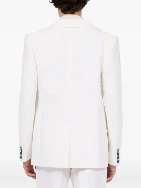 Sacou Roberto Cavalli cu rever alb