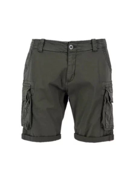 Krótkie szorty Alpha Industries szare