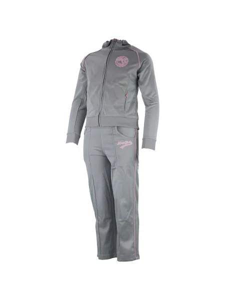 Pantaloni de jogging copii Miss Girly gri