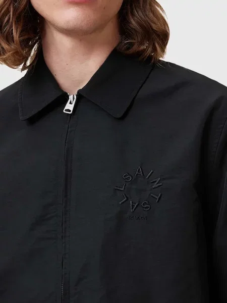 Куртка AllSaints FENWAY перехідна чорний