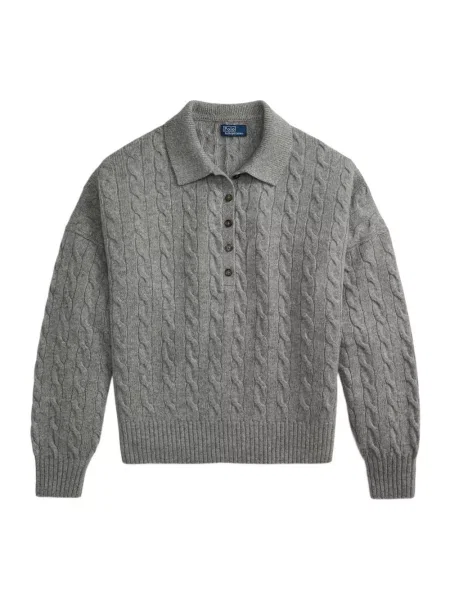 Polo Ralph Lauren sweter wełniany szary