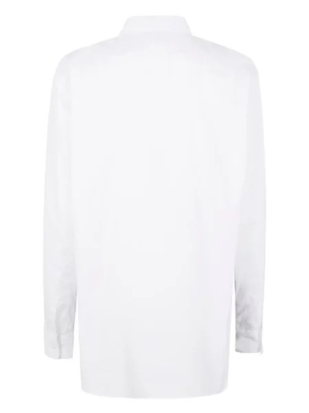 Cămașă Comme Des Garcons Homme Plus scurtă alb