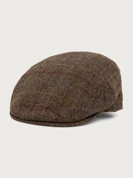 Căciulă Barbour de lână maro