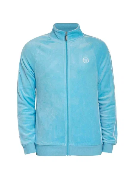 Geacă Sergio Tacchini din velur alergare alb