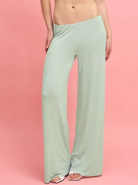 Штани для дому Leinle NUA світло-зелений модал зелені