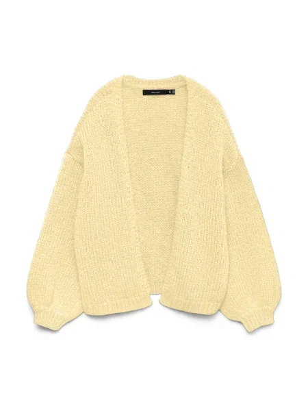Vero Moda Kardigán Maybe Oversize sárga