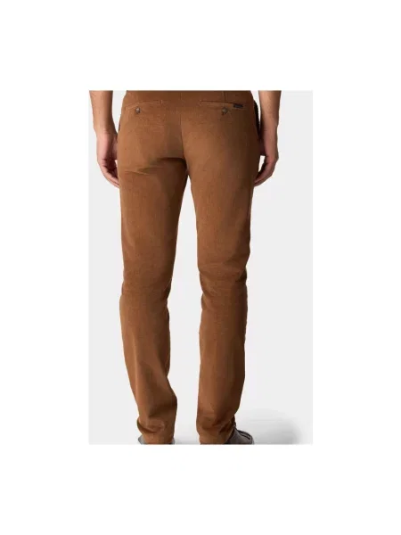 Spodnie Brooks Brothers brązowe