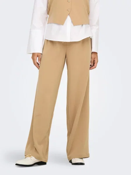 ONLY Pantaloni ONLTHANA cămilă maro