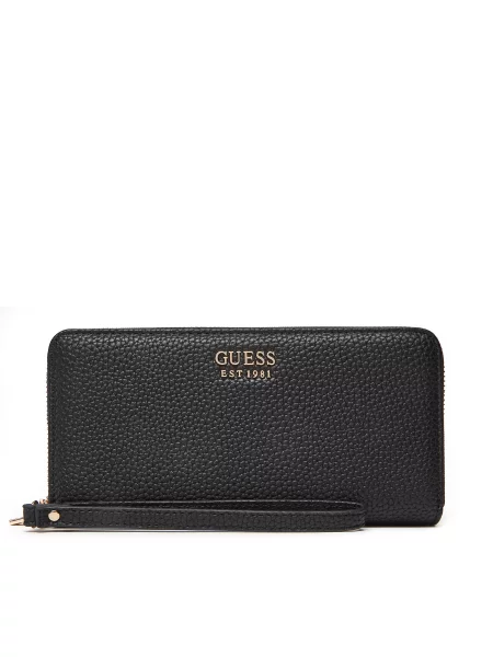 GUESS Piniginė BRENTON' juoda