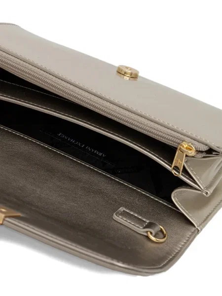 Colier Armani Exchange cu autograf argintiu