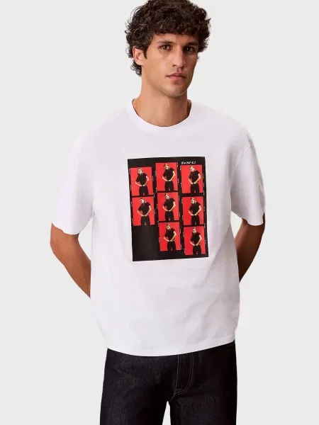 Футболка Calvin Klein біла