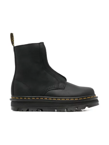 Botki Dr. Martens skórzane czarne