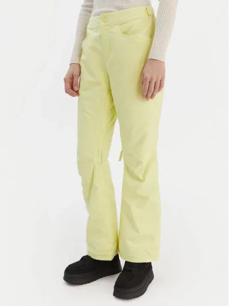 Roxy Hlače za snowborad Backyard Tailored Fit rumena