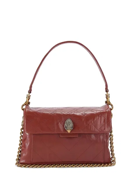 Kurt Geiger London geantă crossbody pentru femei din piele CELIA maro