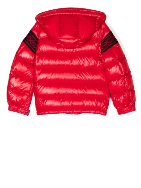Kurtka dziecięca Moncler Enfant czerwona