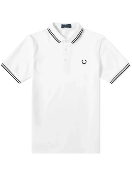 Koszulka polo Fred Perry biała