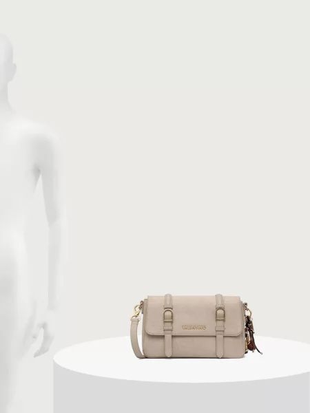 Замшевая сумка через плечо Valentino Bags