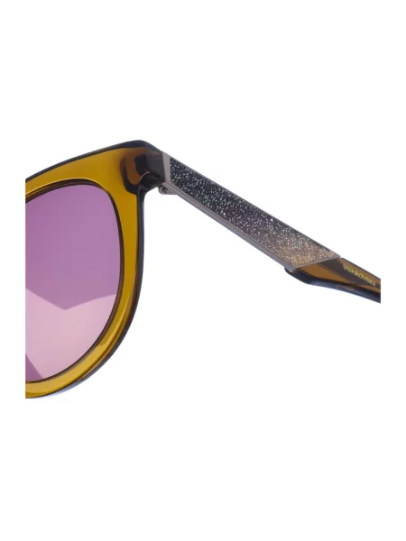 Okulary przeciwsłoneczne Swarovski zielone