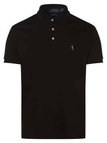 Polo majica Polo Ralph Lauren s kratkimi rokavi črna