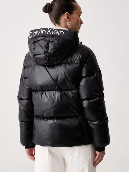 Calvin Klein Jeans kurtka puchowa czarna