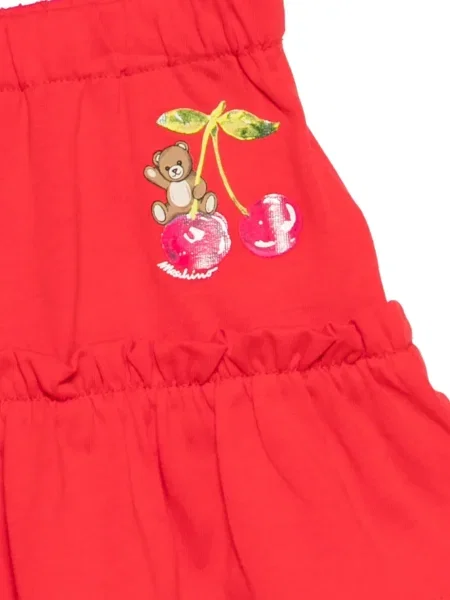 Spódnica dziecięca Moschino czerwona