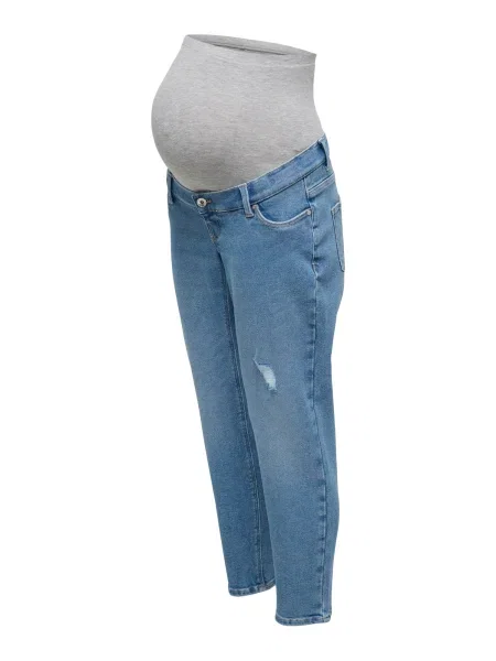 Only Maternity Jeans OLMCATWALK denim albastru