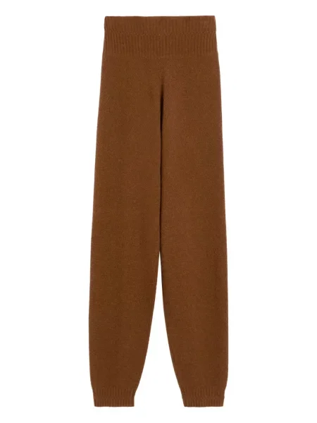 Pantaloni Max Mara tricotate maro