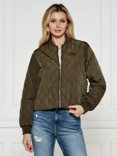 Jacheta Calvin Klein Jeans Quilted Jacket Gray L kaki