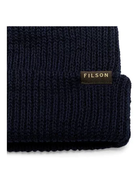 Czapka Filson wełniana niebieska