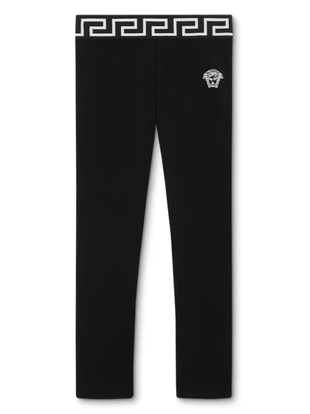 Legginsy dziecięce Versace czarne