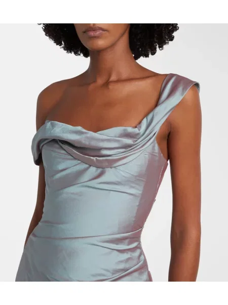 Rochie Marmar Halim albastru
