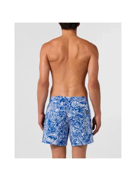 Spodnie Philipp Plein niebieskie