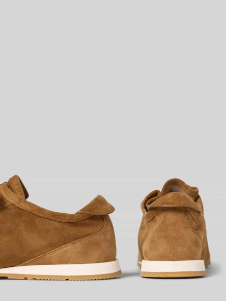 Sneakersy z naturalnej skóry z detalem z logo Högl