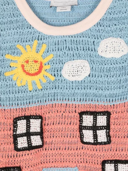 Sweter dziecięcy Stella Mccartney różowy