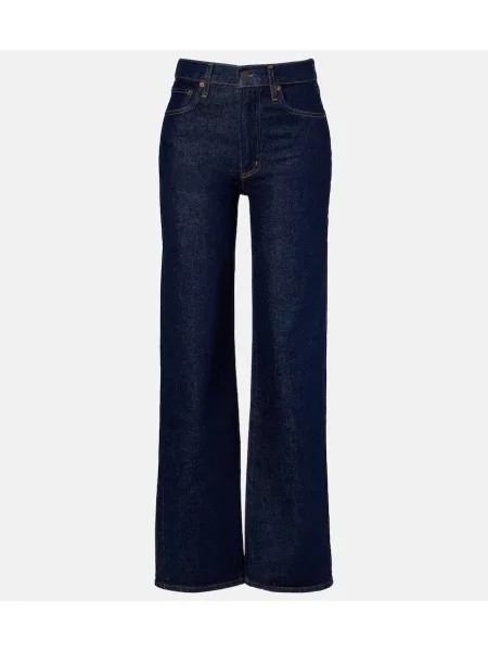 Proste jeansy Agolde niebieskie