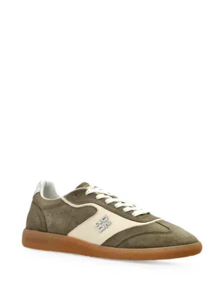Sneakerși Dsquared2 cu autograf verde