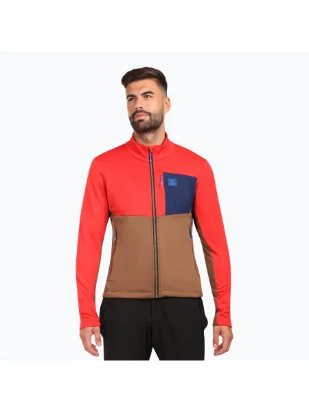 Мъжки скиорски суитшърт Kilpi Erin brown кафяво