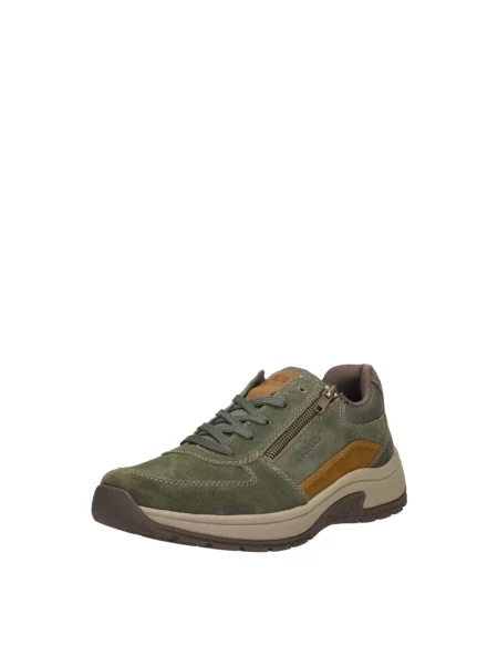 Sneakersy Rieker zielone