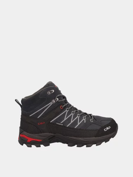 Шкіряні Черевики для туризму|Outdoor CMP сірий