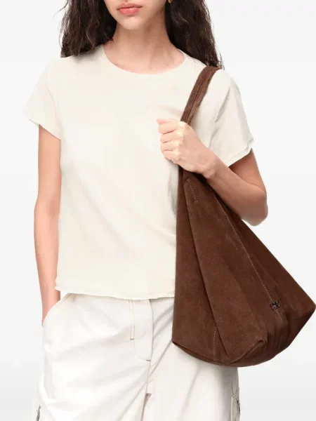 Τσάντα shopper Bimba Y Lola σουέτ καφέ