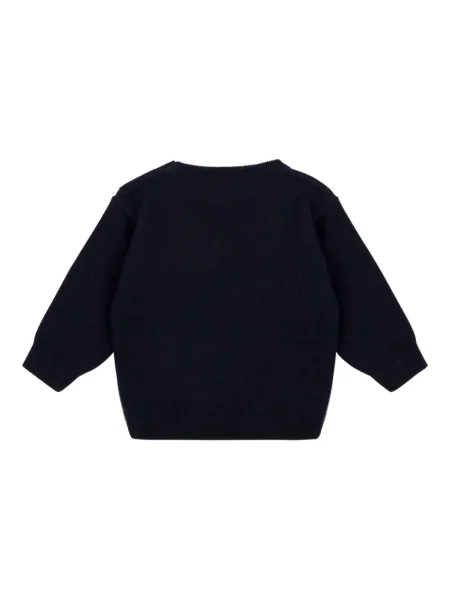 Sweter dziecięcy Moschino szary