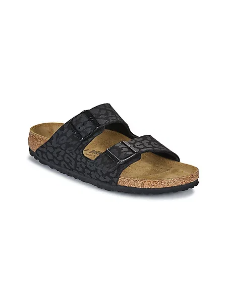 BIRKENSTOCK Nizki natikači Arizona bazaltno siva črna