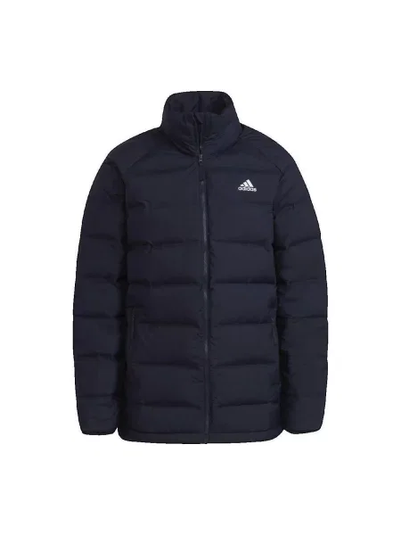 Geacă cu puf Adidas albastru