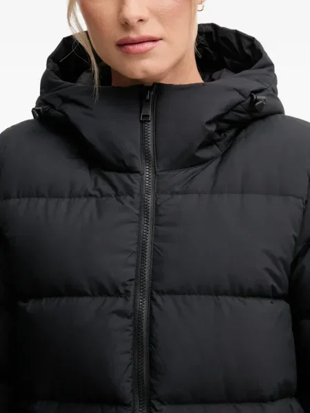 Palton Jack Wolfskin cu glugă negru