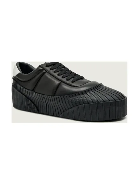 Balmain Teniși din piele RIFF negru