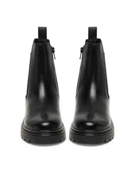 Lasocki Young Členková obuv s elastickým prvkom CEO čierna