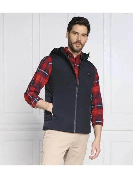 Tommy Hilfiger Szteppelt mellény kék