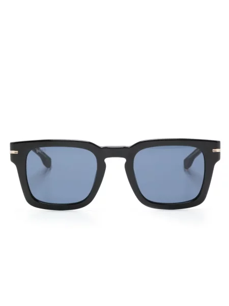 Ochelari de soare dreptunghiulari Boss negru